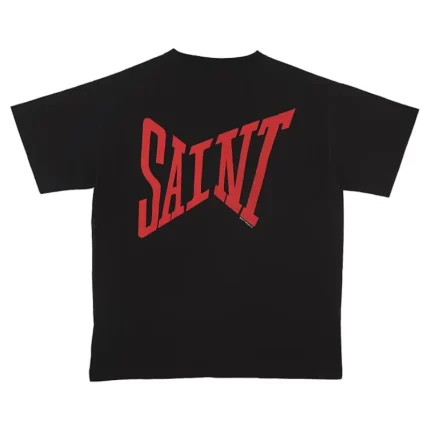 Saint Michael Logo Tee- Black