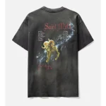 Saint Michael × Saint Seiya Short Sleeve T-shirt- Black