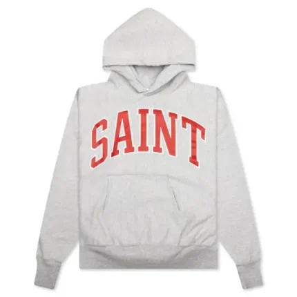 Saint Michael Arch Saint Hoodie- Grey