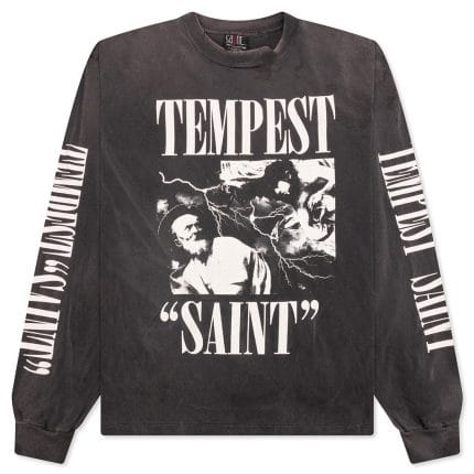 Saint Michael Tempest L/S Tee - Black