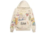 Saint Michael Graffiti Hoodie- Gray