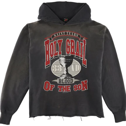 Saint Michael x Denim Tears Holy Grail Hoodie- Black