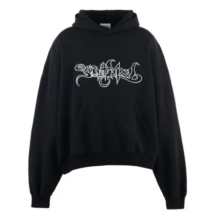 Saint Michael SAINT MX6 Black Hoodie Front View